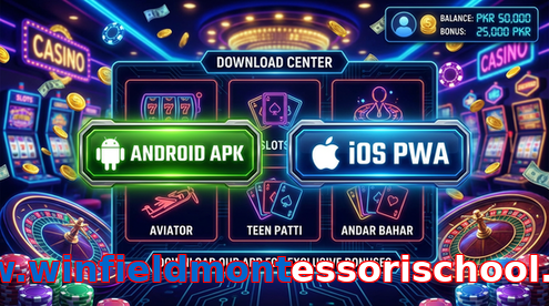 Main screen of Www.winfieldmontessorischool.com download page for PK players